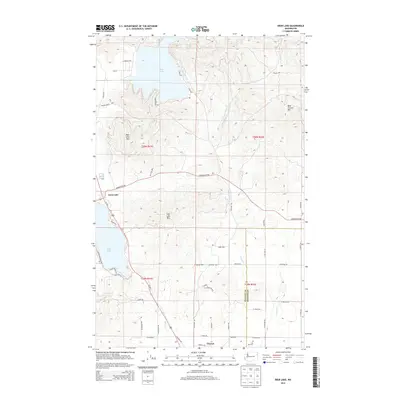 2014 Map of Deer Lake, 2014 Print
