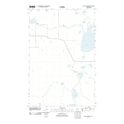 2010 Map of Deer Lake West, 2010 Print