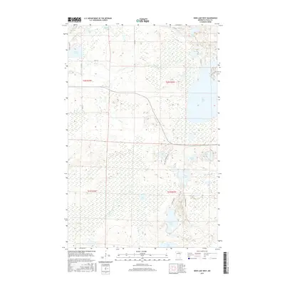 2016 Map of Deer Lake West, 2016 Print