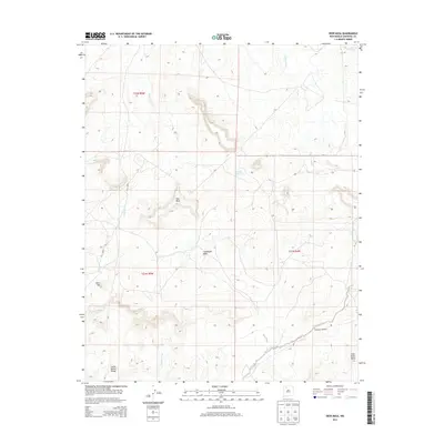 2013 Map of Deer Mesa, 2013 Print