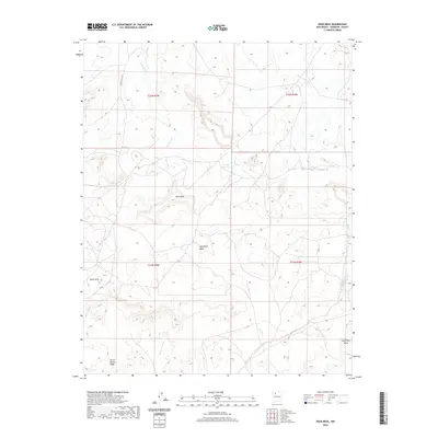 2020 Map of Deer Mesa, 2020 Print