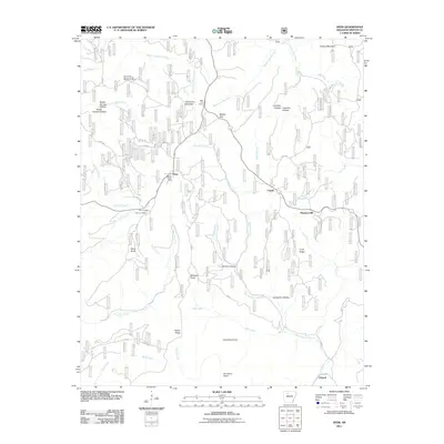 2011 Map of Deer, 2011 Print