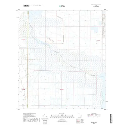 2021 Map of Deer Park NE, 2021 Print