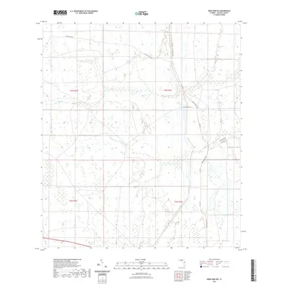 2021 Map of Deer Park NW, 2021 Print
