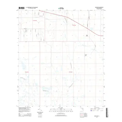 2015 Map of Deer Park, 2015 Print