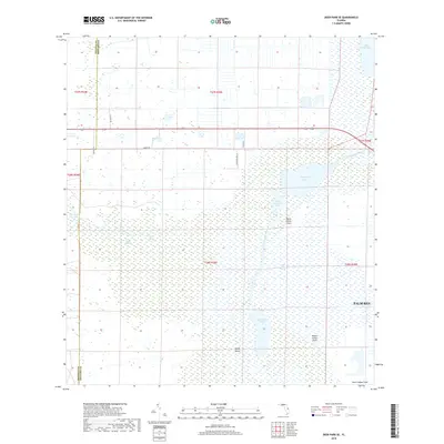 2018 Map of Deer Park SE, 2018 Print
