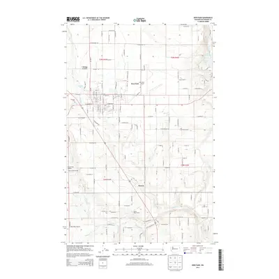 2014 Map of Deer Park, 2014 Print