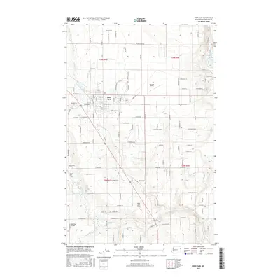 2017 Map of Deer Park, 2017 Print