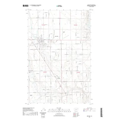 2020 Map of Deer Park, 2020 Print