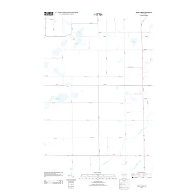 2013 Map of Deer Park, 2013 Print