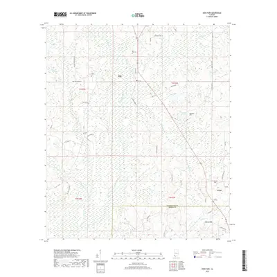 2018 Map of Deer Park, 2018 Print