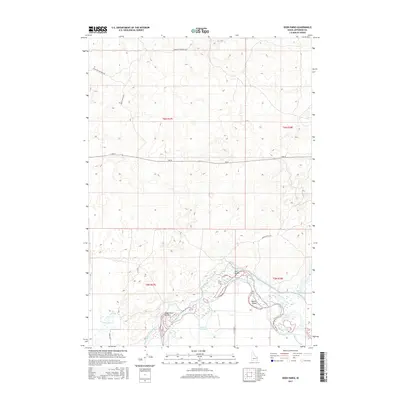 2017 Map of Deer Parks, 2017 Print