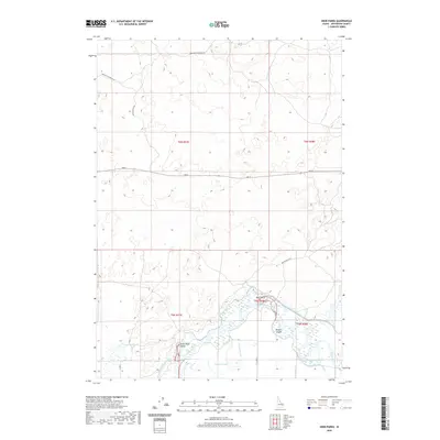2020 Map of Deer Parks, 2020 Print