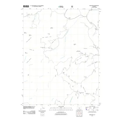2011 Map of Deer Peak, 2011 Print