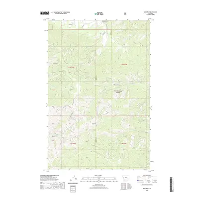 2020 Map of Deer Peak, 2020 Print