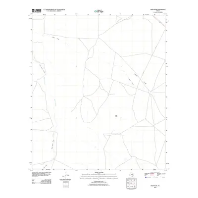 2010 Map of Deer Peak, 2010 Print