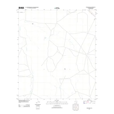 2012 Map of Deer Peak, 2012 Print