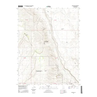 2017 Map of Deer Point, 2017 Print