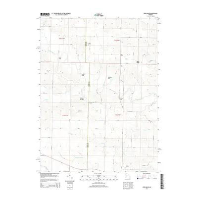 2014 Map of Deer Ridge, 2014 Print