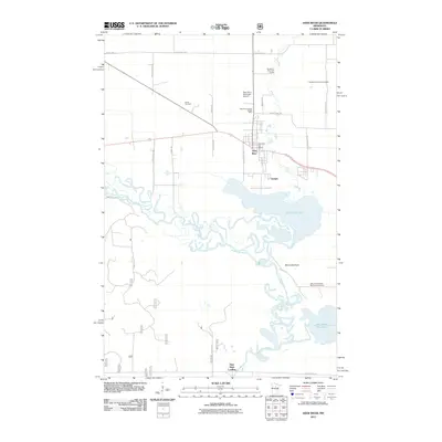 2011 Map of Deer River, 2011 Print