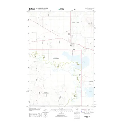 2013 Map of Deer River, 2013 Print