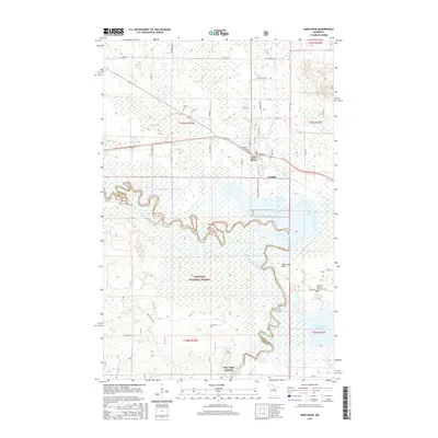 2016 Map of Deer River, 2016 Print