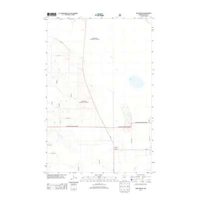2013 Map of Deer River NE, 2013 Print