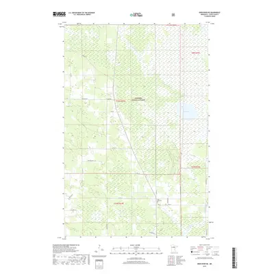 2019 Map of Deer River NE, 2019 Print