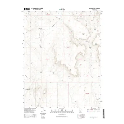 2014 Map of Deer Spring Point, 2014 Print