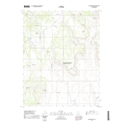 2020 Map of Deer Spring Point, 2020 Print
