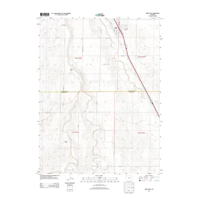 2013 Map of Deer Trail, 2013 Print