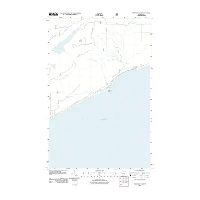 2011 Map of Deer Yard Lake, 2011 Print