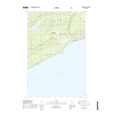 2019 Map of Deer Yard Lake, 2019 Print