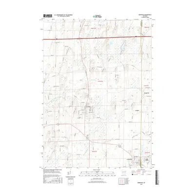 2016 Map of Deerfield, 2016 Print