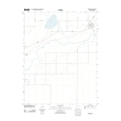 2012 Map of Deerfield, 2012 Print
