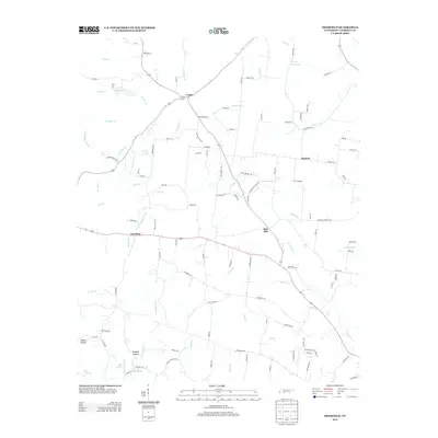 2013 Map of Deerfield, 2013 Print