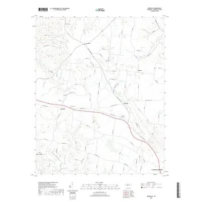 2019 Map of Deerfield, 2019 Print