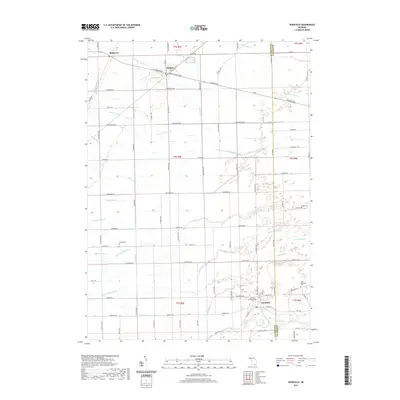 2019 Map of Deerfield, 2019 Print