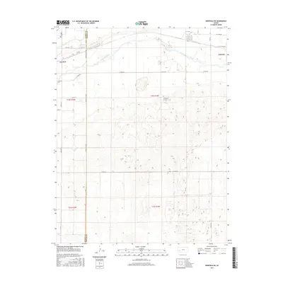2015 Map of Deerfield NE, 2015 Print
