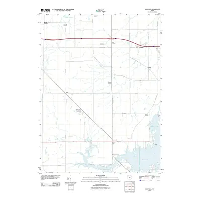 2010 Map of Deerfield, 2010 Print