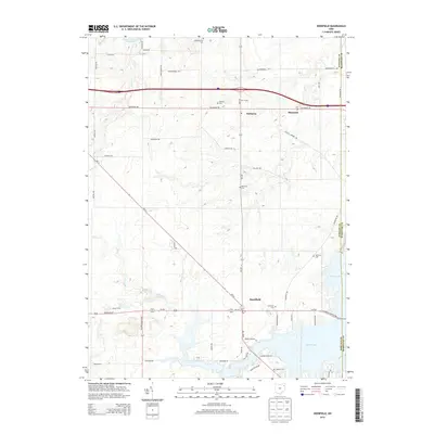 2013 Map of Deerfield, 2013 Print