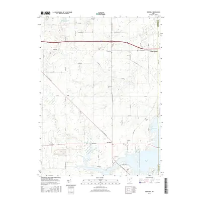 2016 Map of Deerfield, 2016 Print
