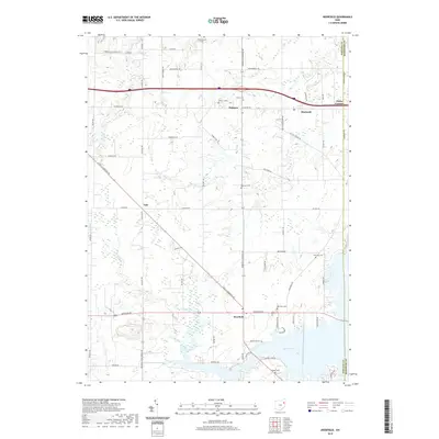 2019 Map of Deerfield, 2019 Print