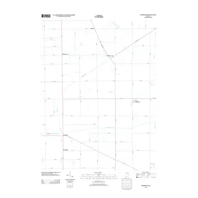 2013 Map of Deerfield, 2013 Print