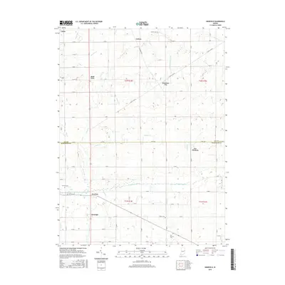 2016 Map of Deerfield, 2016 Print
