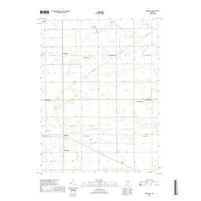 2019 Map of Deerfield, 2019 Print