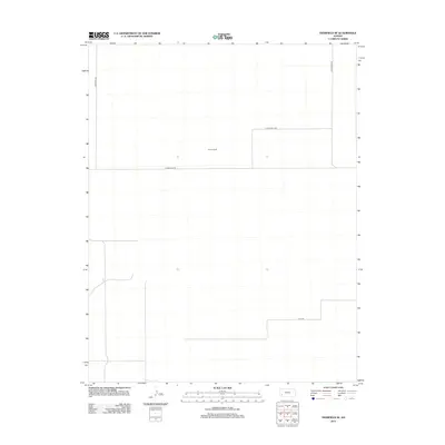 2012 Map of Deerfield SE, 2012 Print