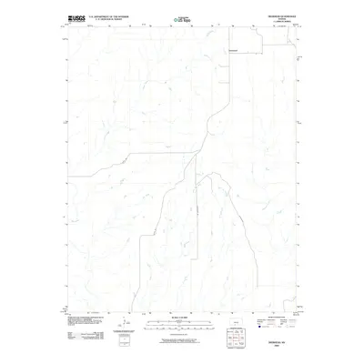 2009 Map of Deerhead, 2009 Print