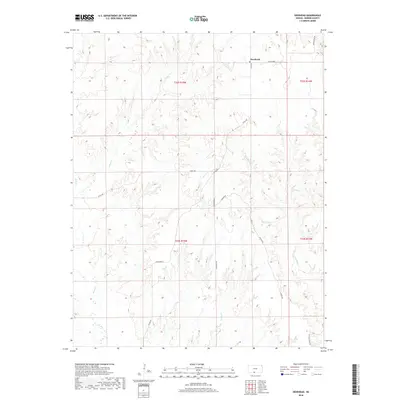 2018 Map of Deerhead, 2018 Print