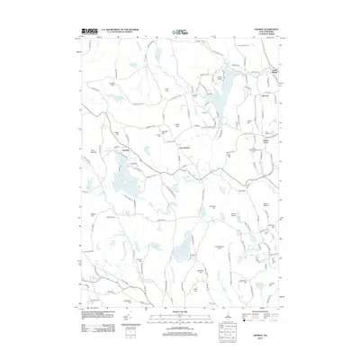 2012 Map of Deering, 2012 Print